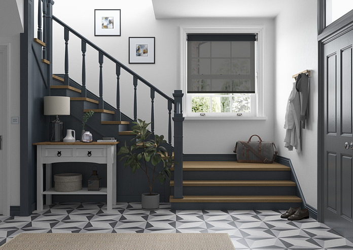 Rimini (Blackout), Black & Optima Black - Double Roller Blind - Image 6